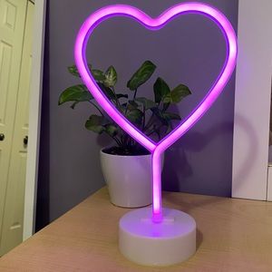 Pink Neon LED Room Light Decor